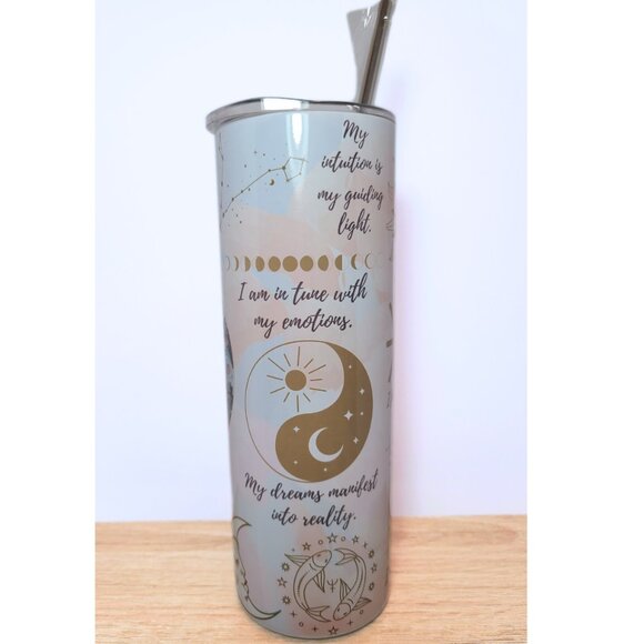 Pisces Zodiac Tumbler & Bookmark Bundle – The Crowing Hen - Picture 10 of 11
